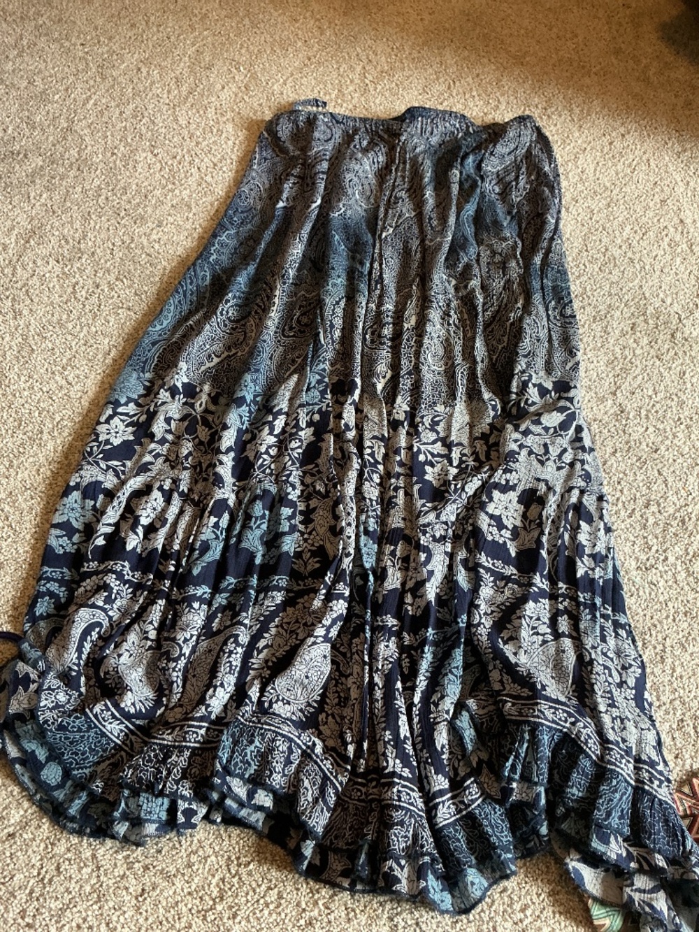 Roz & Ali Tiered Maxi Skirt